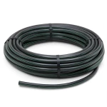 HDPE Plastic Coil Pipe PE 100 25 mm Size 1.9 mm Thickness 12.5 Bar Black Color