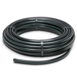لفة انابيب HDPE ضغط 12.5 بار PE 100 مقاس 40 مم سمك 3 مم لون اسود