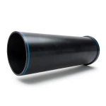 مواسير بلاستيك HDPE جدول 20 بار PE 100 قطر خارجي 160 مم سماكة 4.0 مم لون اسود