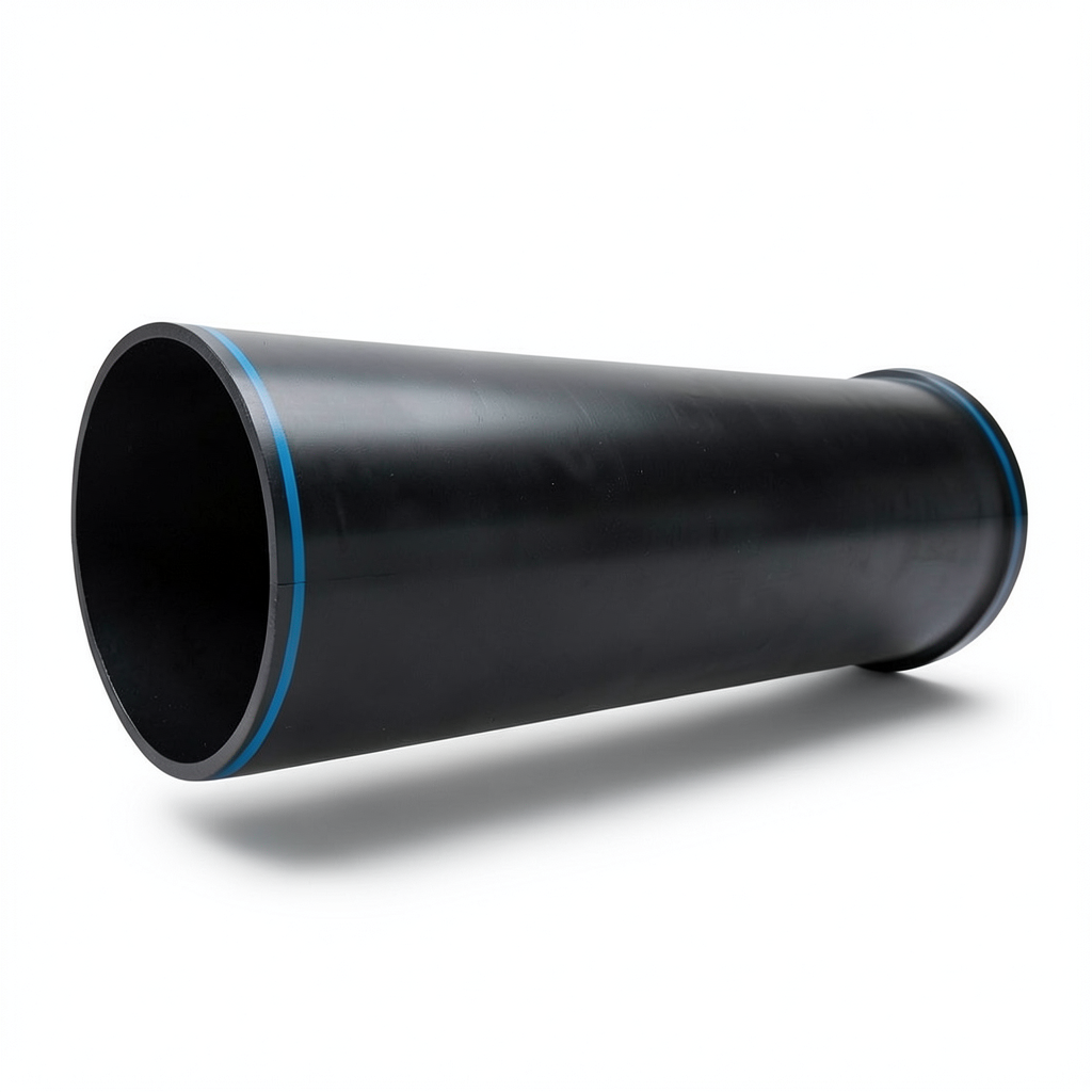 مواسير بلاستيك HDPE جدول 20 بار PE 100 قطر خارجي 160 مم سماكة 4.0 مم لون اسود