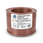 4/0 AWG 1C Stranded Copper Electric Wire, 1000 Vac, PVC Insulated +105°C, Brown, 500 ft | Asharqiyah Cables Company for Industry