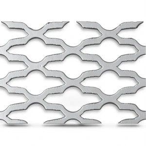 Hot Rolled Expanded Metal Mozakhraf Design Wire Diameter 1.8 mm Width 1.22 M Length 7 M