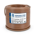 لفة سلك مفرد 16 AWG نحاس مجدول عزل PVC +105°C بني، 1000 فولت، 2500 قدم | شركة كابلات الشرقية للصناعة