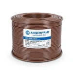 سلك كهرباء مفرد 4/0 AWG نحاس مجدول، معزول PVC +105°C، بني، طول 500 قدم | شركة كابلات الشرقية للصناعة