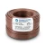 1/0 AWG 1C Stranded Copper Electrical Wire 1000V PVC Insulated Brown 500ft | Asharqiyah Cables Company for Industry - Image 1