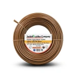 لفة سلك كهرباء نحاس شعر CU/PVC مقاس 150 مل، 450/750 فولت، بني | شركة كابلات جدة