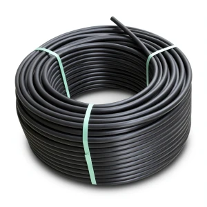 لفة أنابيب بلاستيك HDPE ضغط 9.9 بار PE 100 قطر خارجي 50 مم SDR 13.6 لون اسود