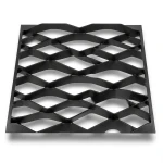 Hot Rolled Black Steel Expanded Metal Mesh Thickness 6 mm Width 2.44 m Length 4 m