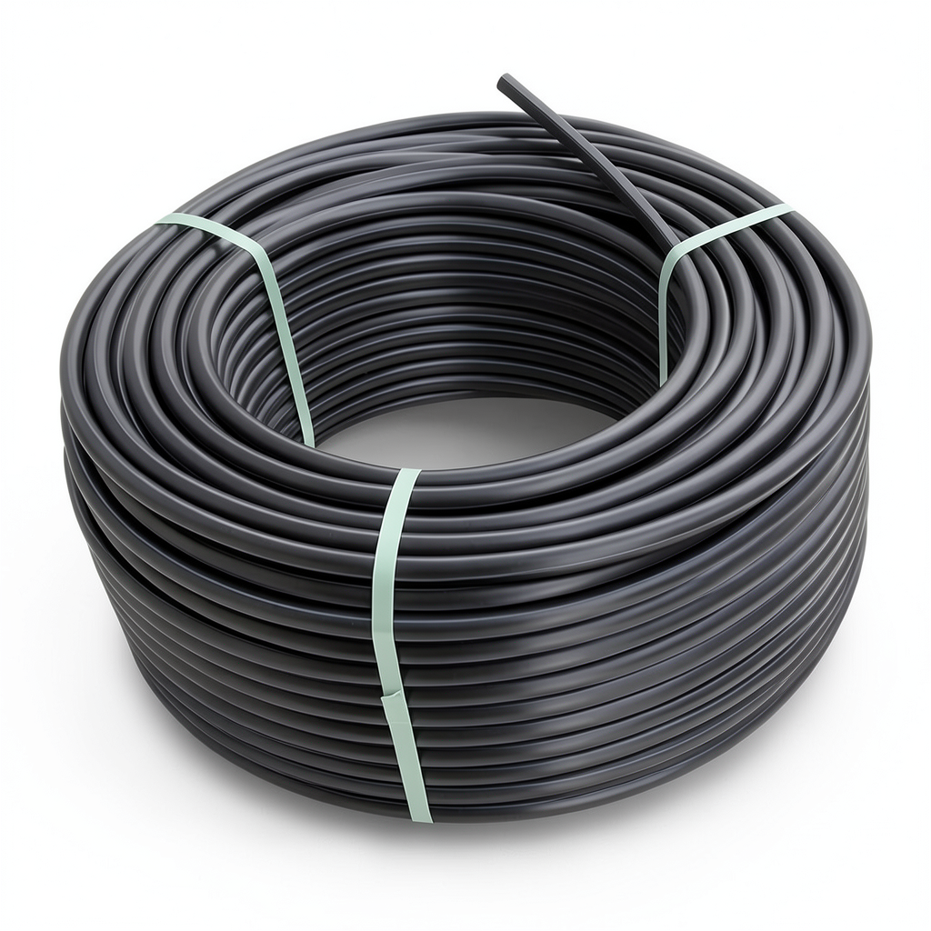 HDPE Plastic Coil Pipe PN 9.9 Bar PE 100 OD 63 mm SDR 13.6 Black