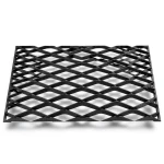 Hot Rolled Black Steel Expanded Metal Mesh Thickness 6 mm Width 2.44 m Length 7 m