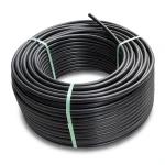 HDPE Plastic Coil Pipe PN 9.9 Bar PE 100 OD 160 mm SDR 13.6 Black