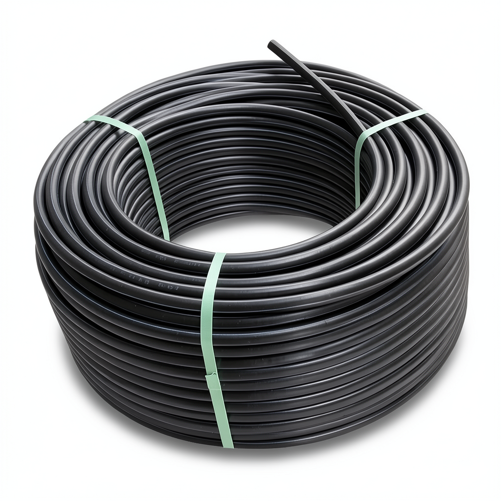 HDPE Plastic Coil Pipe PN 9.9 Bar PE 100 OD 160 mm SDR 13.6 Black