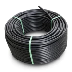 HDPE Plastic Coil Pipe Nominal Pressure 12.5 Bar PE 100 OD 20 mm SDR 11 Black