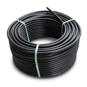 لفة أنابيب بلاستيك HDPE ضغط 12.5 بار [PE 100] قطر خارجي 40 مم SDR 11 لون أسود