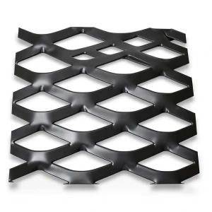 Hot Rolled Black Steel Expanded Metal Mesh Thickness 1.2 mm Width 1.22 m Length 3 m