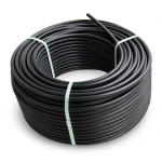 لفة أنابيب HDPE ضغط 12.5 بار PE 100 قطر خارجي 63 مم SDR 11 لون أسود
