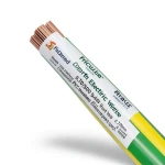 سلك كهرباء تأريض نحاس شعر 0.75 ملم 300/500 فولت معزول PVC اخضر/اصفر | مجموعة كابلات الرياض