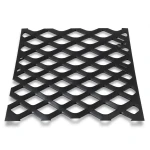 Hot Rolled Black Steel Expanded Metal Mesh Thickness 1.2 mm Width 1.22 m Length 4 m