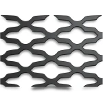 Hot Rolled Expanded Metal 1.8 mm Thickness, Size 1.22×1 m, Mozakhraf Design