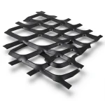 Hot Rolled Black Steel Expanded Metal Mesh Thickness 1.2 mm Width 1.22 m Length 6 m