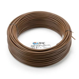 سلك كهرباء نحاس مجدول CU/PVC مقاس 2.5 ملم 450/750 فولت بني | شركة كابلات جدة