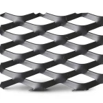 Hot Rolled Black Steel Expanded Metal Mesh Thickness 1.4 mm Width 1.22 m Length 3 m