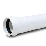 أنابيب UPVC ضغط 6 بار كلاس 3، مقاس 800 مم، سماكة 23.3 مم، لون أبيض