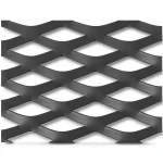 Hot Rolled Black Steel Expanded Metal Mesh Thickness 1.4 mm Width 1.22 m Length 5 m