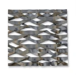 Hot Rolled Expanded Metal Mesh Memari Shape Thickness 4.8 mm Size 2.44×2 m