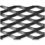 Hot Rolled Black Steel Expanded Metal Mesh Thickness 1.4 mm Width 1.22 m Length 7 m
