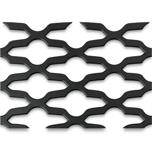 Hot Rolled Expanded Metal 1.8 mm Thickness, Size 1.22×1 m, Mozakhraf Design