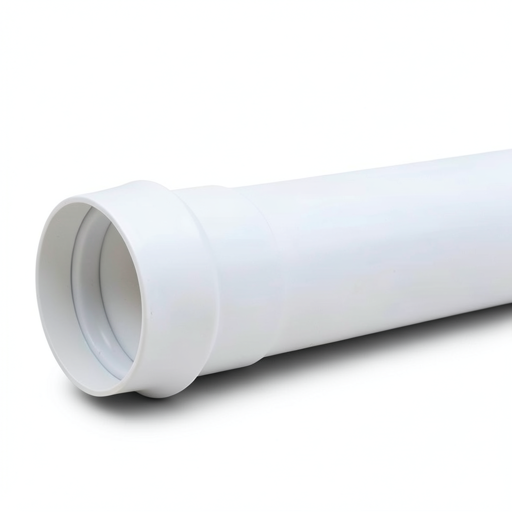 UPVC Pipe PN 16 Bar Class 5, Size 10 mm, Thickness 1 mm, White Color