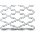 Hot Rolled Expanded Mesh Mozakhraf Shape Wire Diameter 1.8 mm Size 1.22×3 m