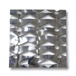 Hot Rolled Flattened Expanded Metal Memari Form 4.8 mm Thickness 2.44×7 m