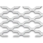 Hot Rolled Expanded Metal Mozakhraf Design Wire Diameter 1.8 mm Width 1.22 M Length 7 M