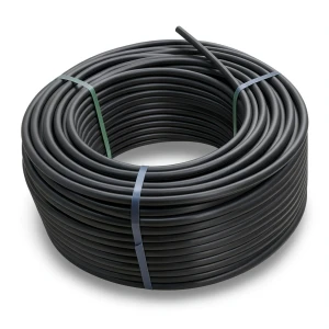 HDPE Plastic Coil Pipe PN 9.9 Bar PE 100 OD 25 mm SDR 13.6 Black