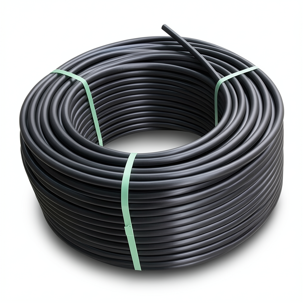 HDPE Plastic Coil Pipe Nominal Pressure 9.9 Bar PE 100 OD 32 mm SDR 13.6 Black
