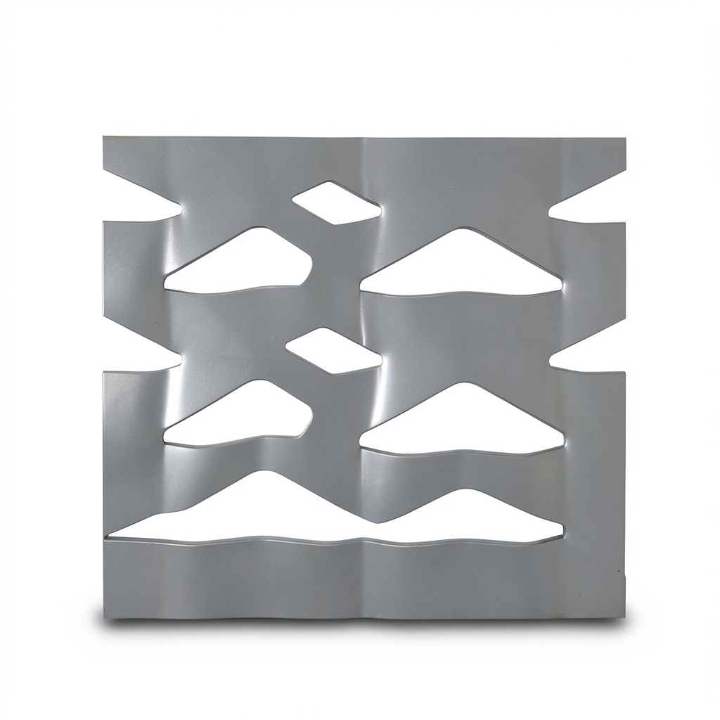 Hot Rolled Expanded Metal Memari Design, Wire Diameter 4.8 mm, Width 2.44 M, Length 1 M