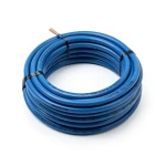 لفة سلك نحاس مجدول CU/PVC مقاس 2.5mm، 450/750V، لون أزرق، شركة كابلات جدة | كابلات جدة