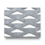 Hot Rolled Expanded Metal Mesh Memari Shape 5.8mm Thickness 2.44m Width 2m Length Bait Al Tatawor
