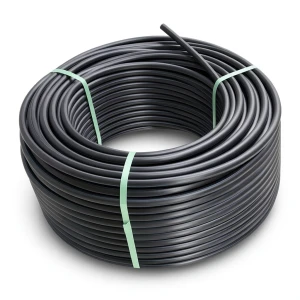 لفة أنابيب بلاستيك HDPE ضغط 9.9 بار PE 100 قطر خارجي 140 مم SDR 13.6 أسود