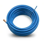 CU/PVC Stranded Wire 10mm2 450/750V Blue Color | Jeddah Cables Company