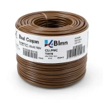 Stranded Copper Electric Wire CU/PVC 70mm, 450/750 Volts, Brown | Jeddah Cables Company