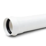 أنابيب بلاستيك UPVC ضغط 6 بار كلاس 3، قطر خارجي 630 مم، سماكة 18.4 مم، أبيض
