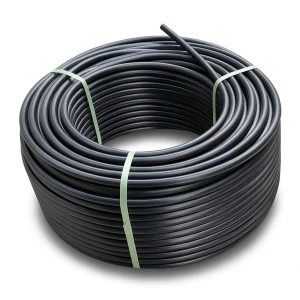 HDPE Plastic Coil Pipe PN 12.5 Bar PE 100 OD 40 mm SDR 11 Black
