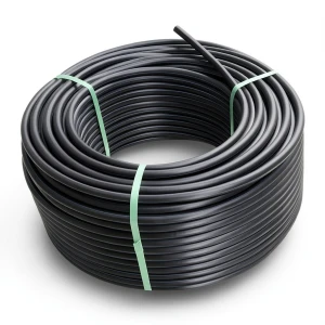 لفة أنابيب بلاستيك بولي ايثيلين عالي الكثافة ضغط 12.5 بار [PE 100] قطر خارجي 50 مم SDR 11 لون أسود