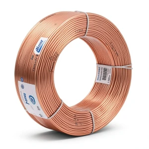 لفة سلك كهرباء نحاس مرن 0.75 مم، 300/500 فولت، عزل PVC، طول 300 قدم | شركة الفنار