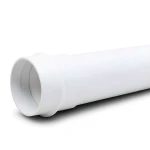 UPVC Plastic Pipe PN 16 bar Class 5 Size 16 mm Thickness 1.2 mm White