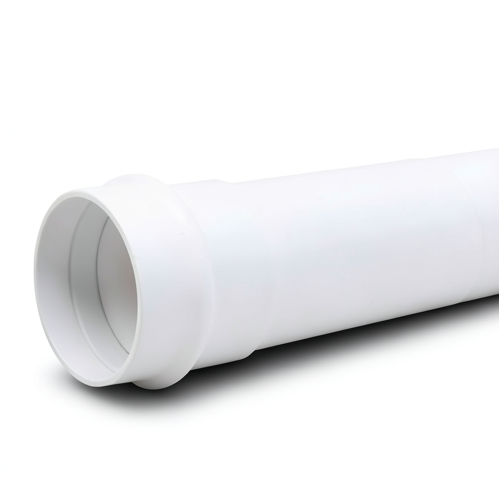 UPVC Plastic Pipe PN 16 bar Class 5 Size 16 mm Thickness 1.2 mm White