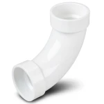 UPVC Elbow Long Radius 45° Outside Diameter 110 mm White Color | SAPPCO